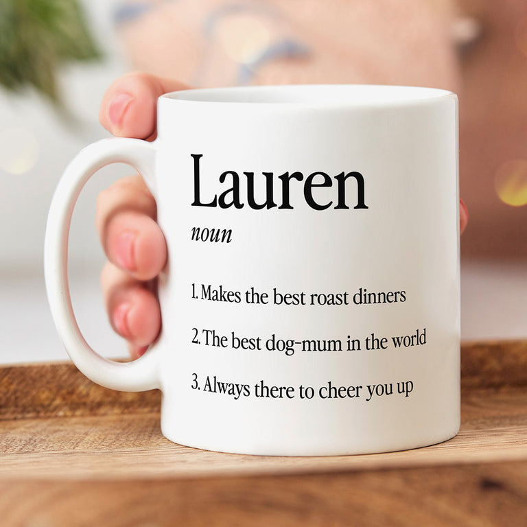 Personalised Mug - Name Definiton