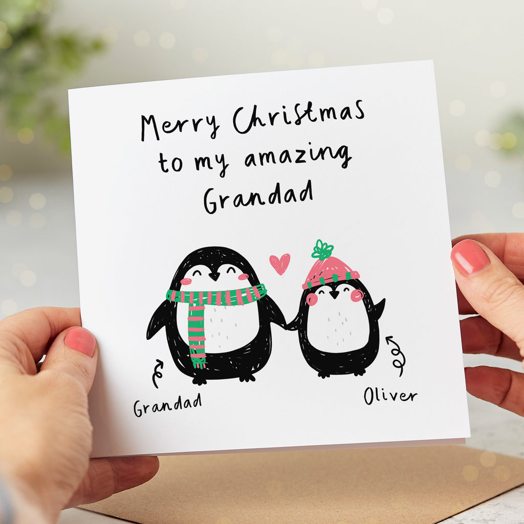 Grandad is Amazing Christmas Card