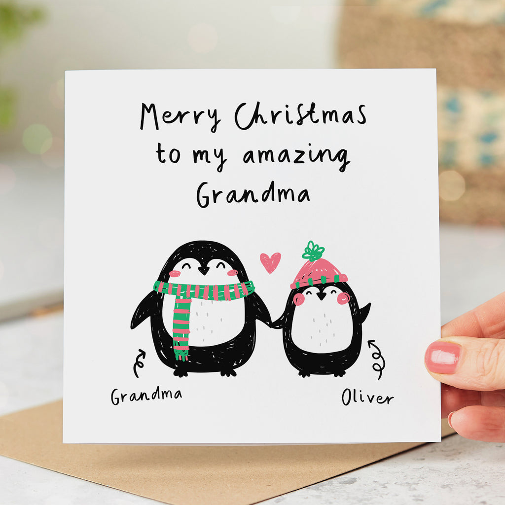 Grandma is Amazing Christmas Card