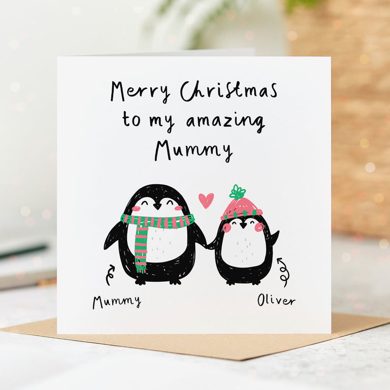 Mummy is Amazing Christmas Card