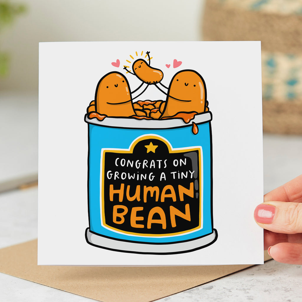 Growing a Tiny Human Bean Card