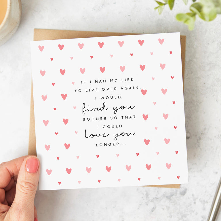 I Would Find You Sooner Card