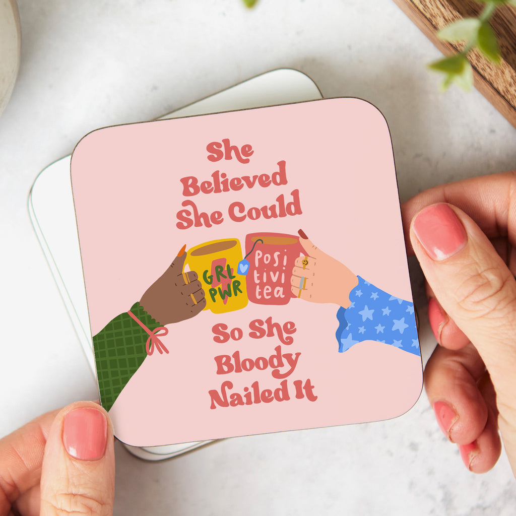 She Believed She Could Coaster