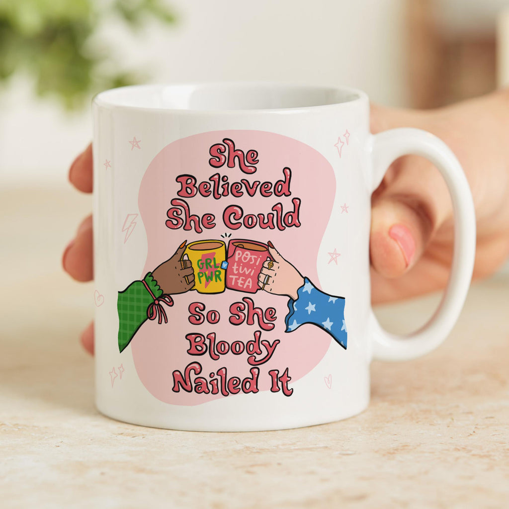 She Believed She Could Mug