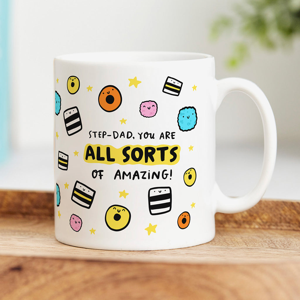 Step Dad All Sorts of Amazing Mug