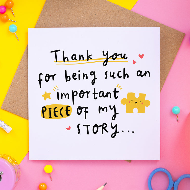 Such An Important Part Of My Story Card