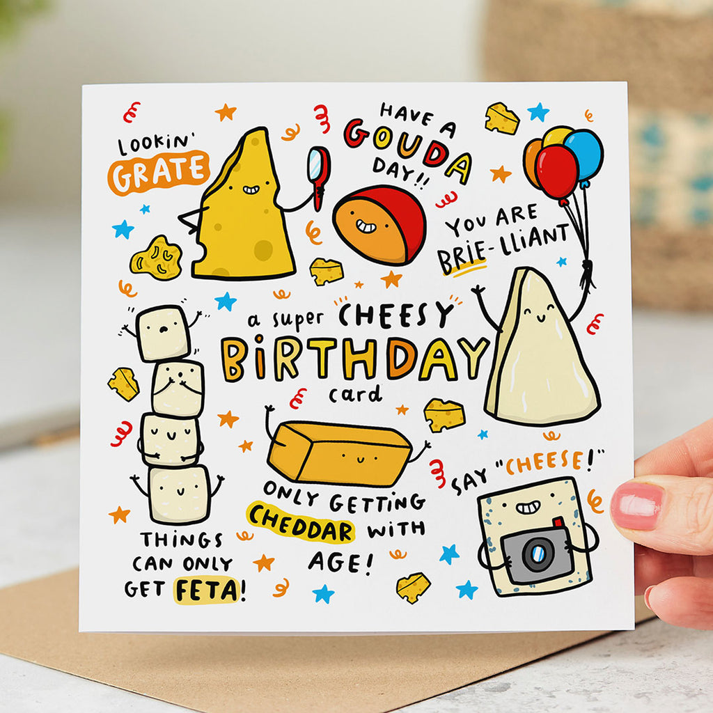 Super Cheesy Birthday Card