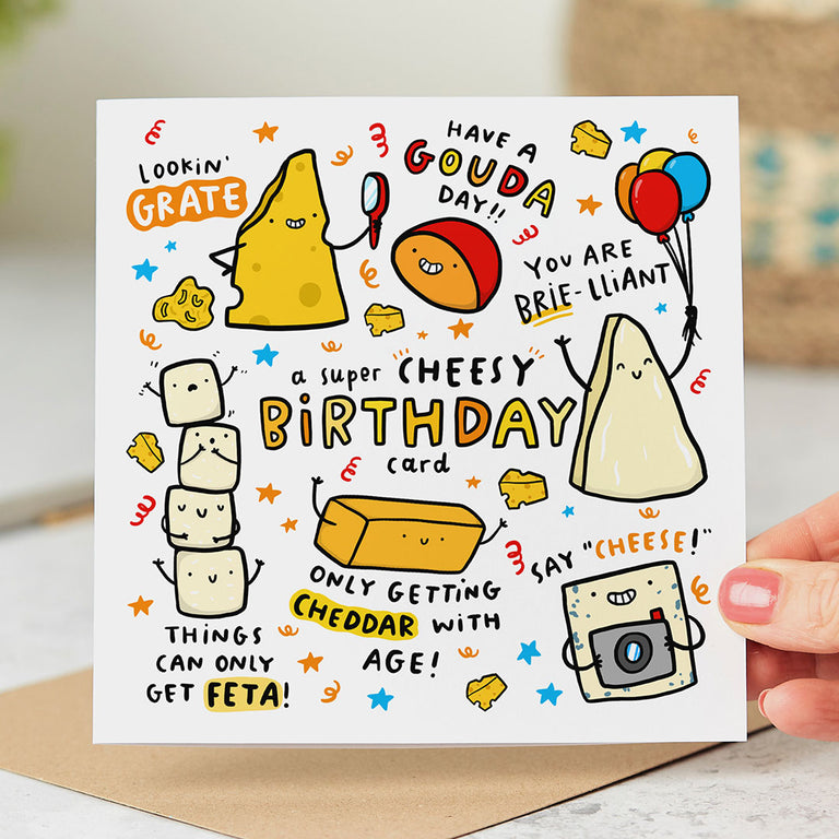 Super Cheesy Birthday Card