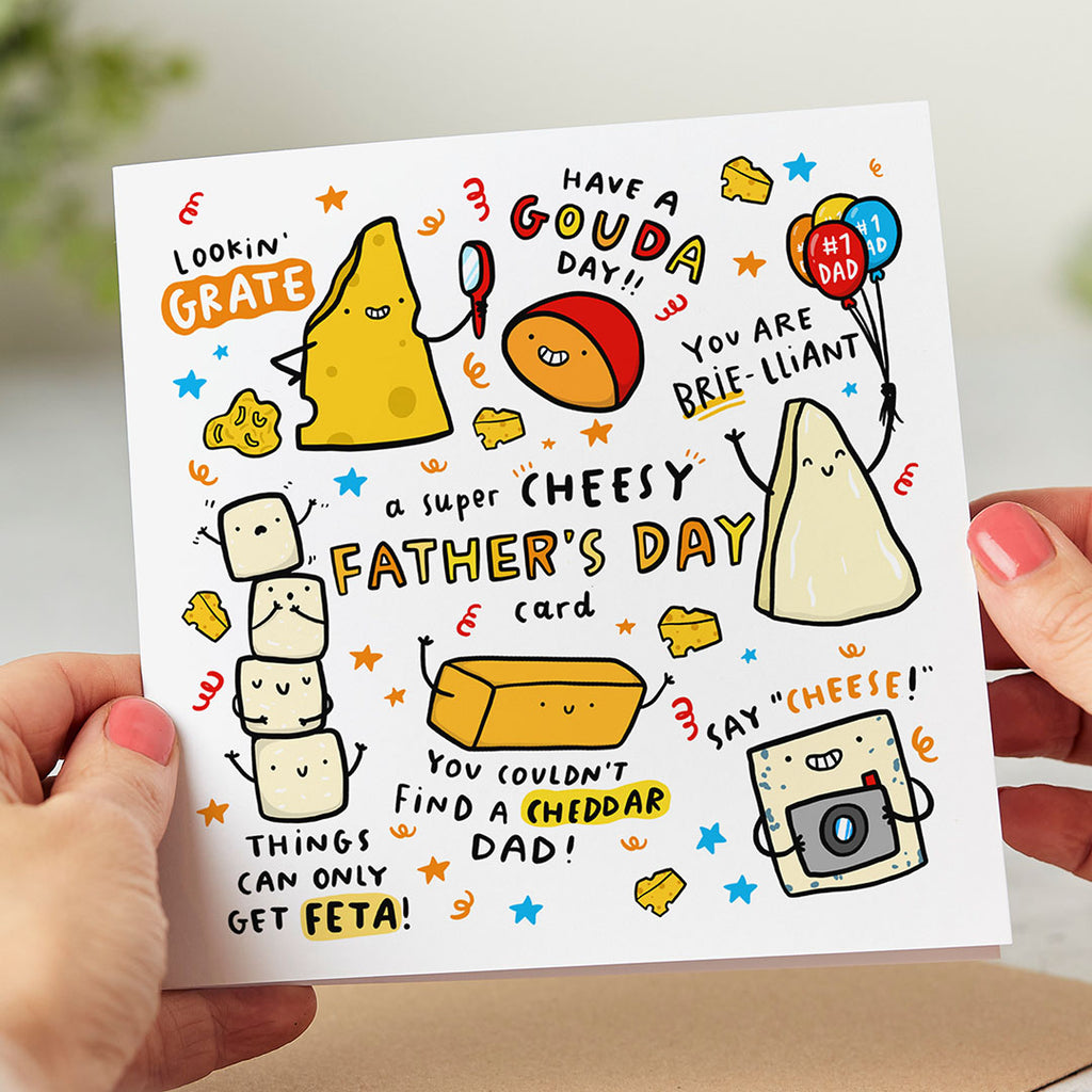 Super Cheesy Father's Day Card
