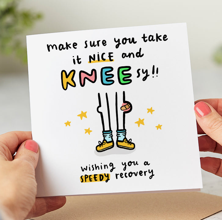 Take It Nice And Kneesy Card