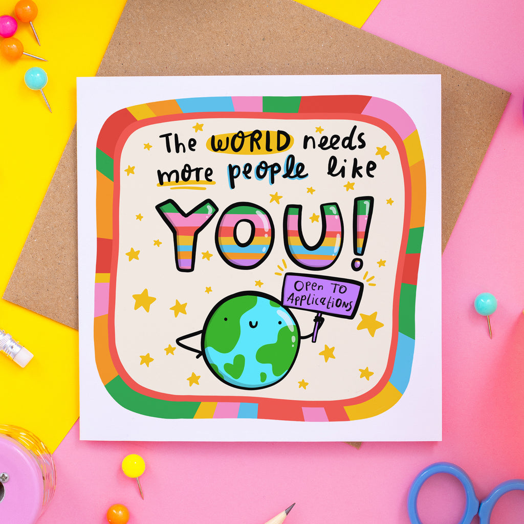 More People Like You Thank You Card