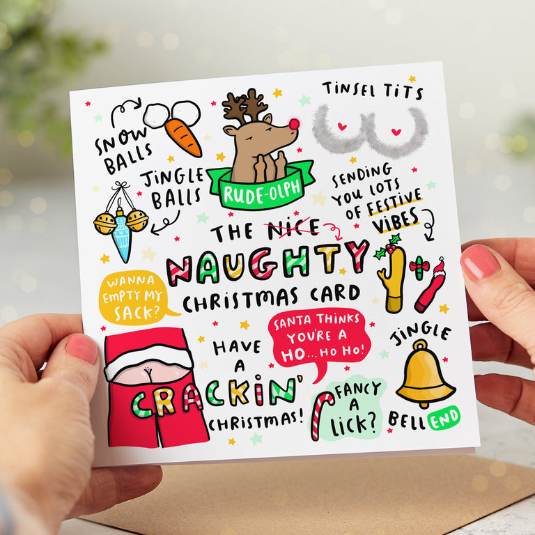 Naughty Christmas Card