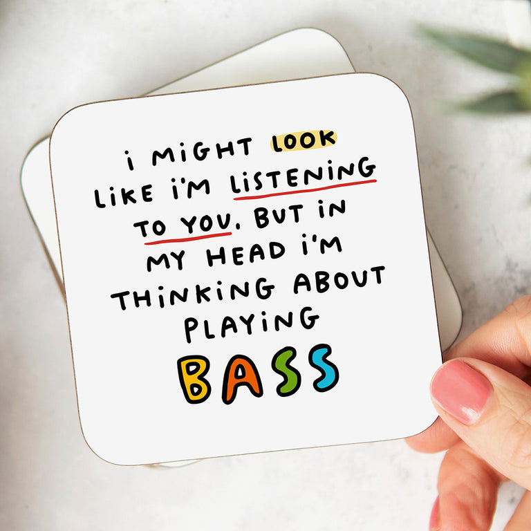 Bass Thinking About Coaster