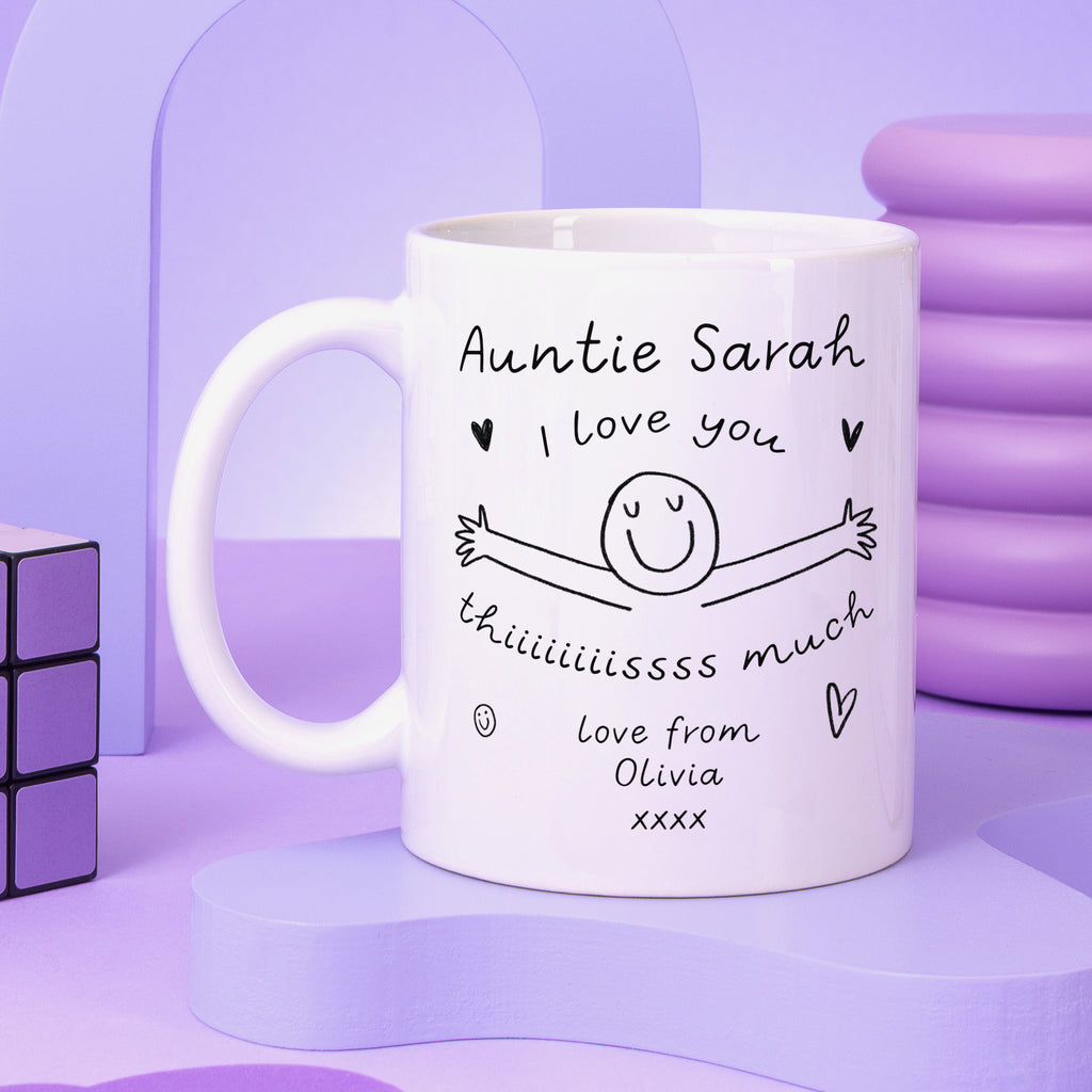 Love You This Much Personalised Mug