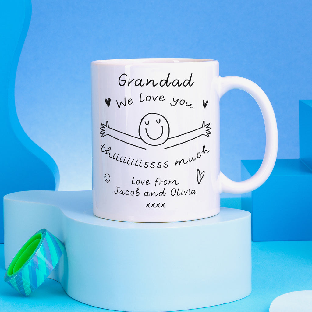 Love You This Much Personalised Mug