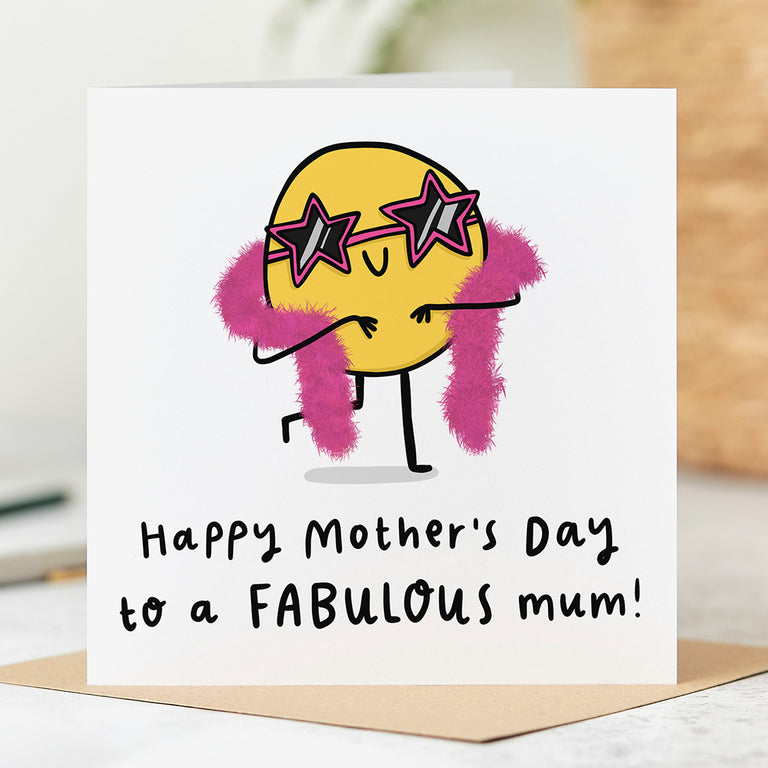 Fabulous Mum Mother's Day Card