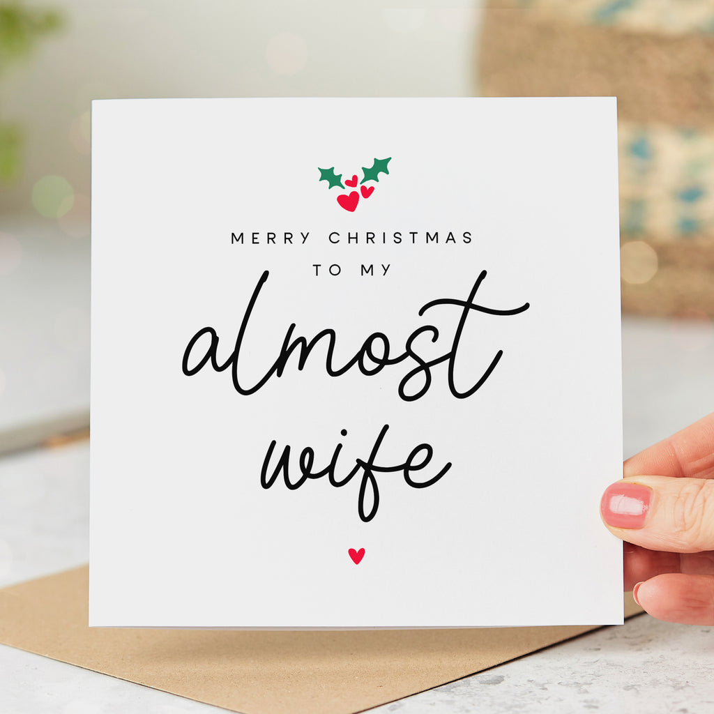 My Almost Wife Christmas Card