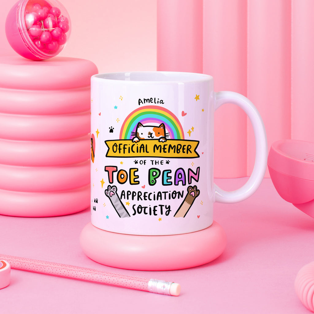 Toe Bean Appreciation Society - Personalised Mug