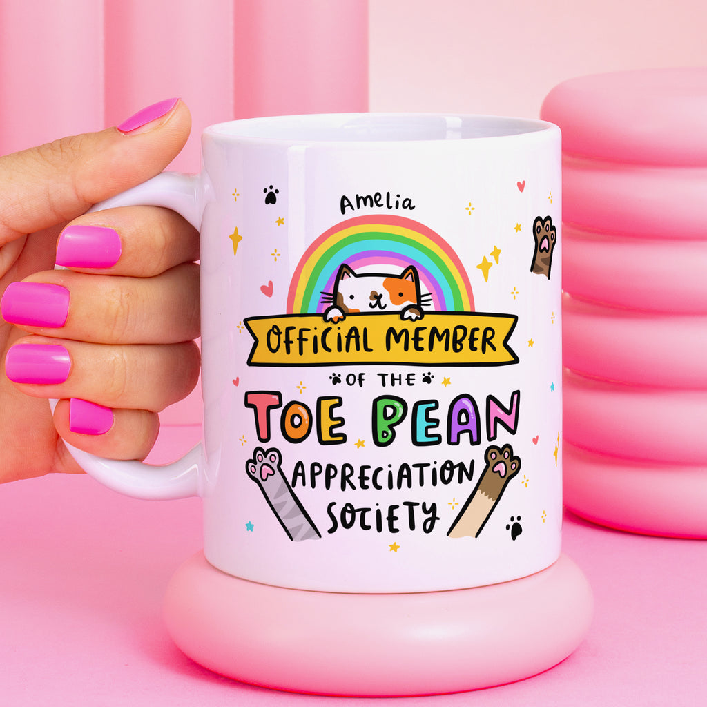 Toe Bean Appreciation Society - Personalised Mug