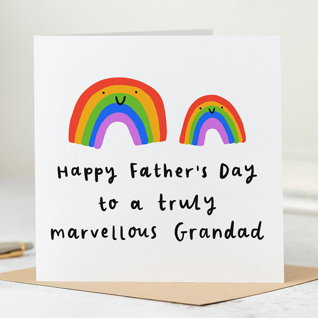 Truly Marvellous Grandad Father's Day Card