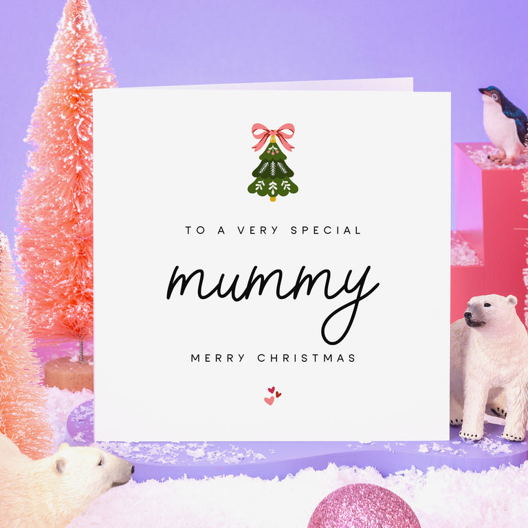 Very Special Mummy Christmas Card
