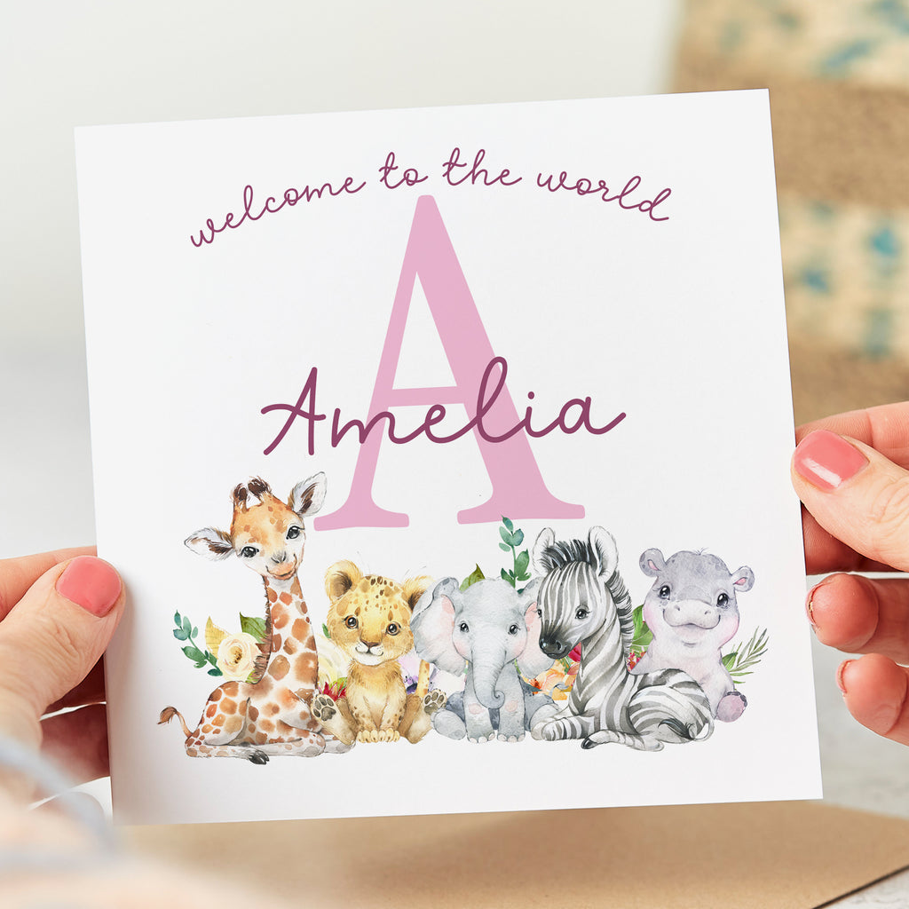 Welcome To The World Card