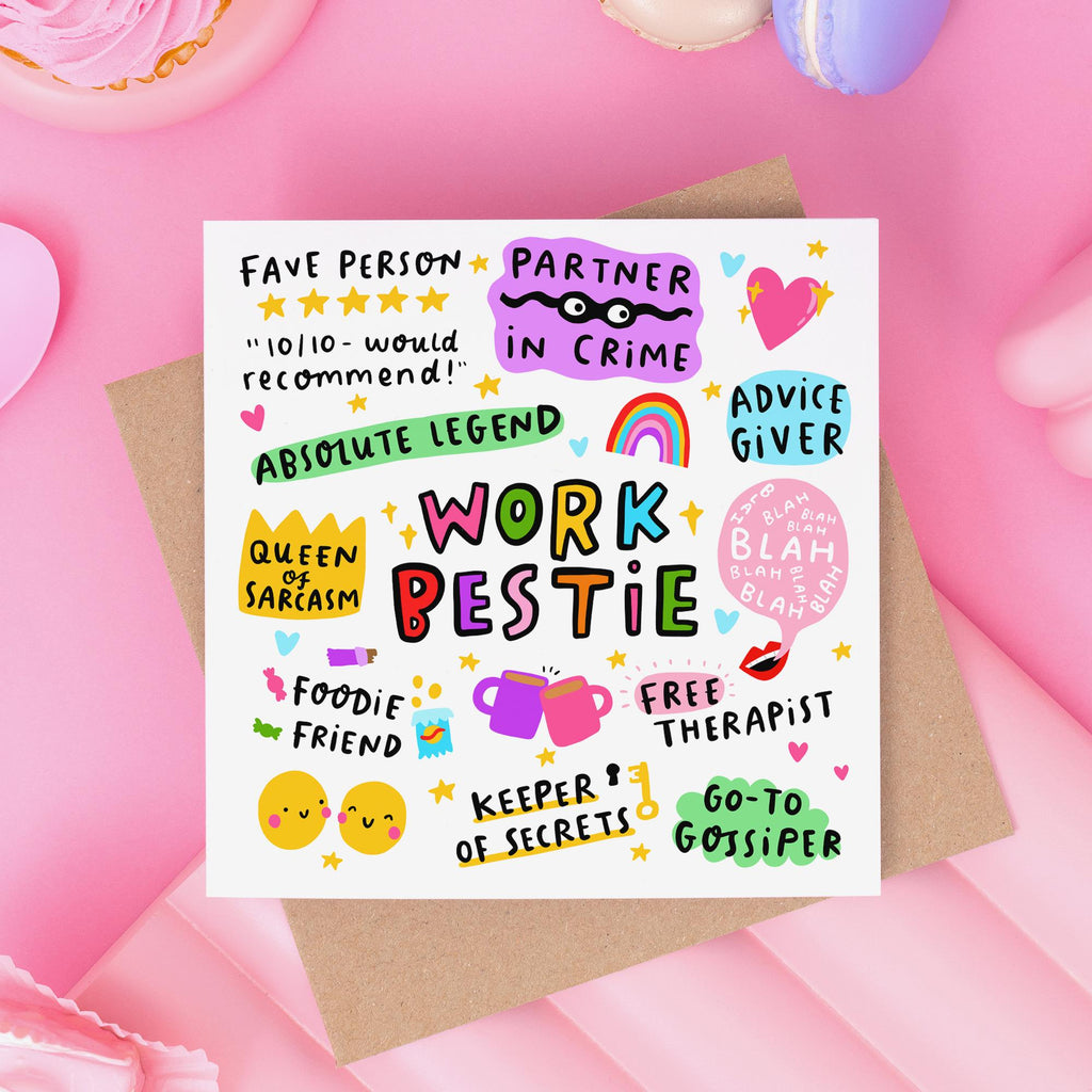Work Bestie Card