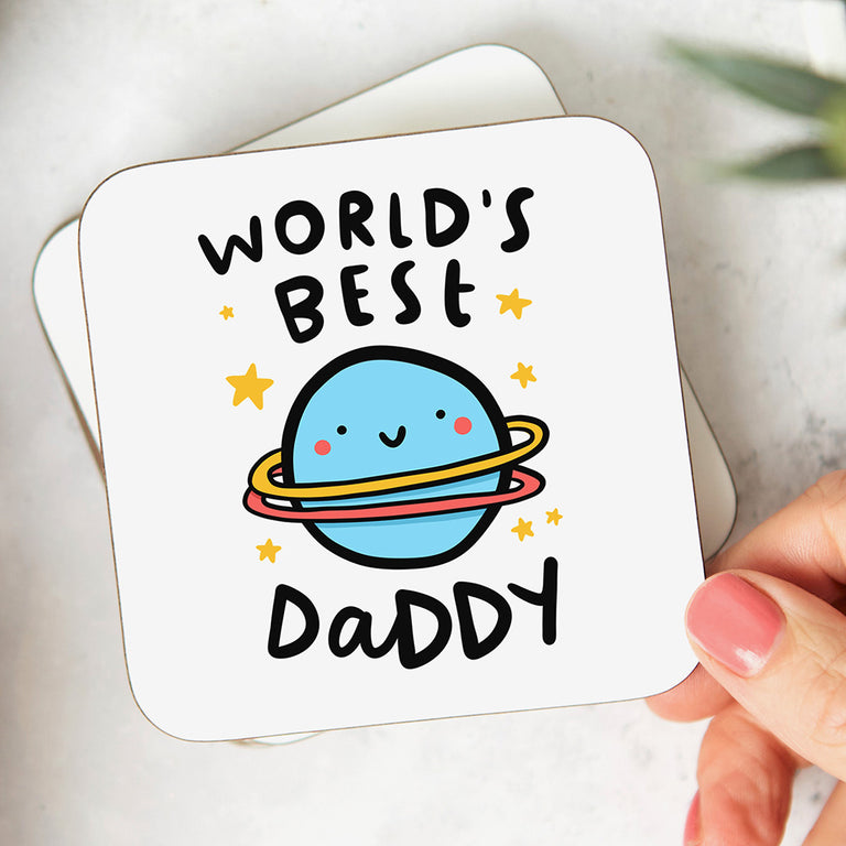 Daddy Best In World Coaster