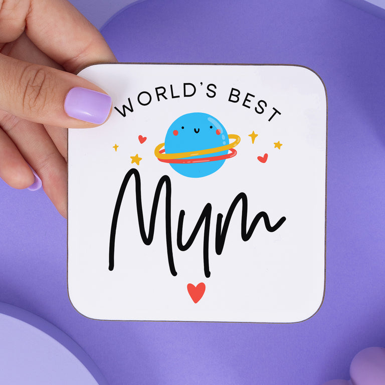 World's Best Mum Coaster