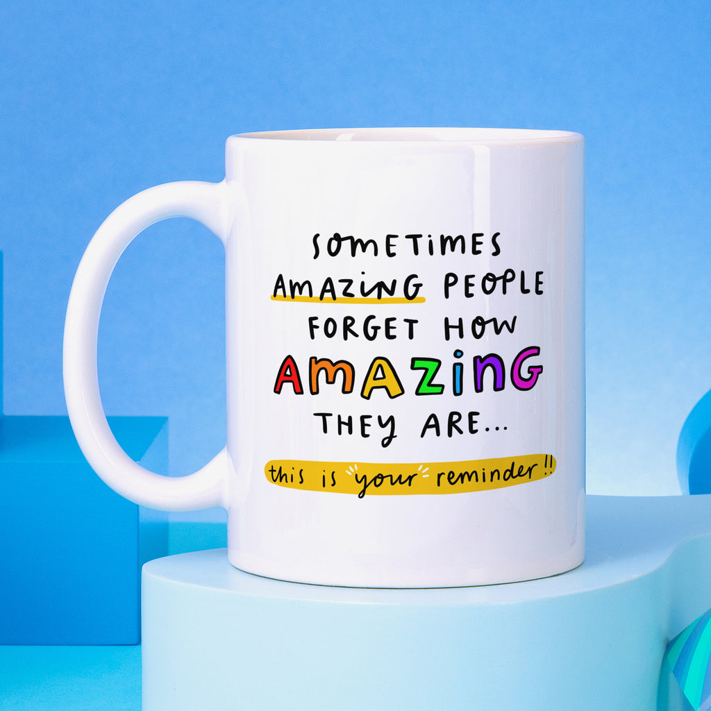 Reminder You are Amazing Personalised Mug