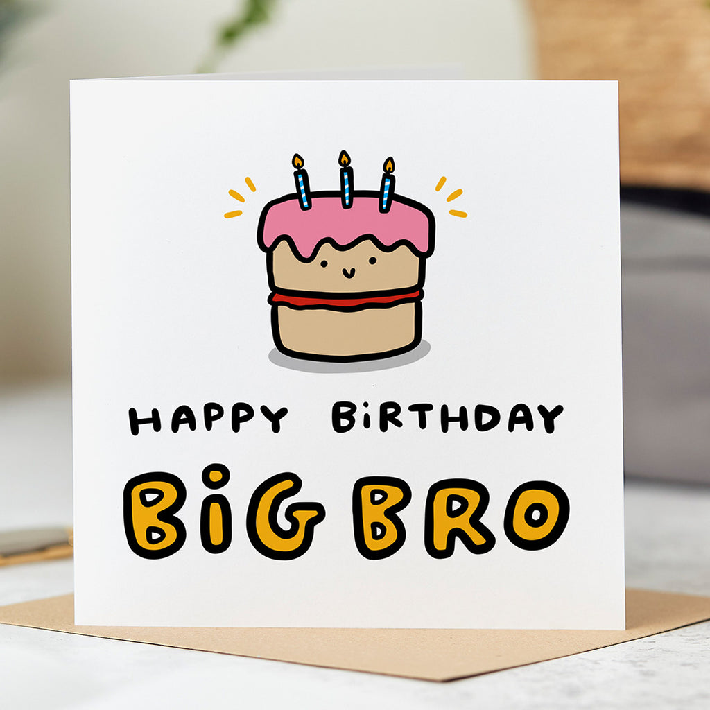 Big Bro Birthday Card