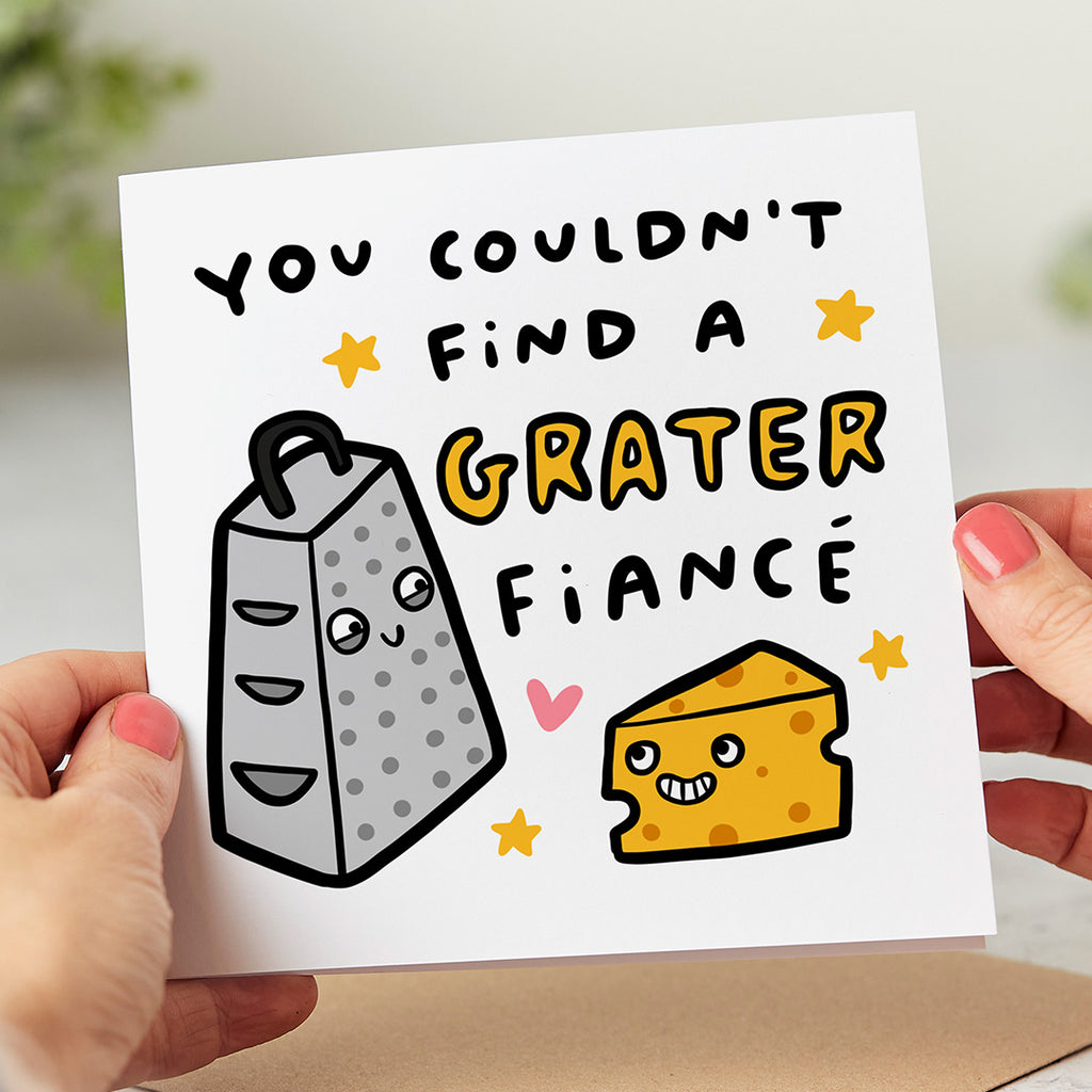 Grater Fiancé Birthday Card