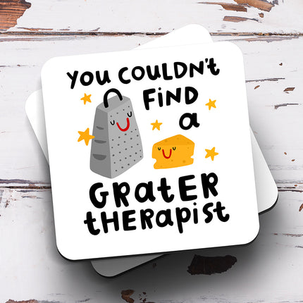 Grater Therapist Coaster - Arrow Gift Co