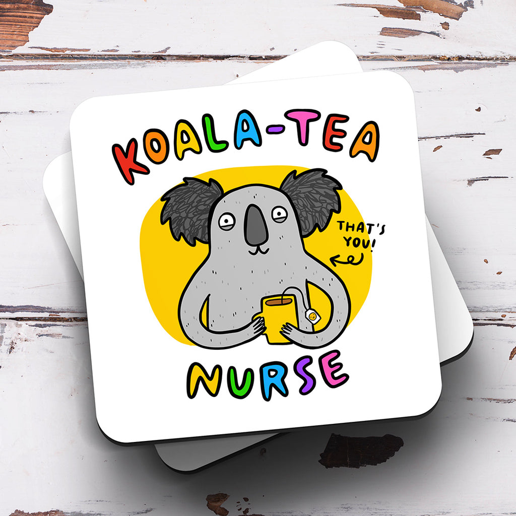 Personalised Mug - Nurse Koala Tea