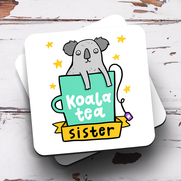 Sister Koala Tea Coaster