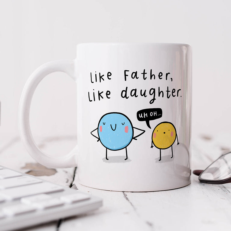 Personalised Mug - Father Like Daughter