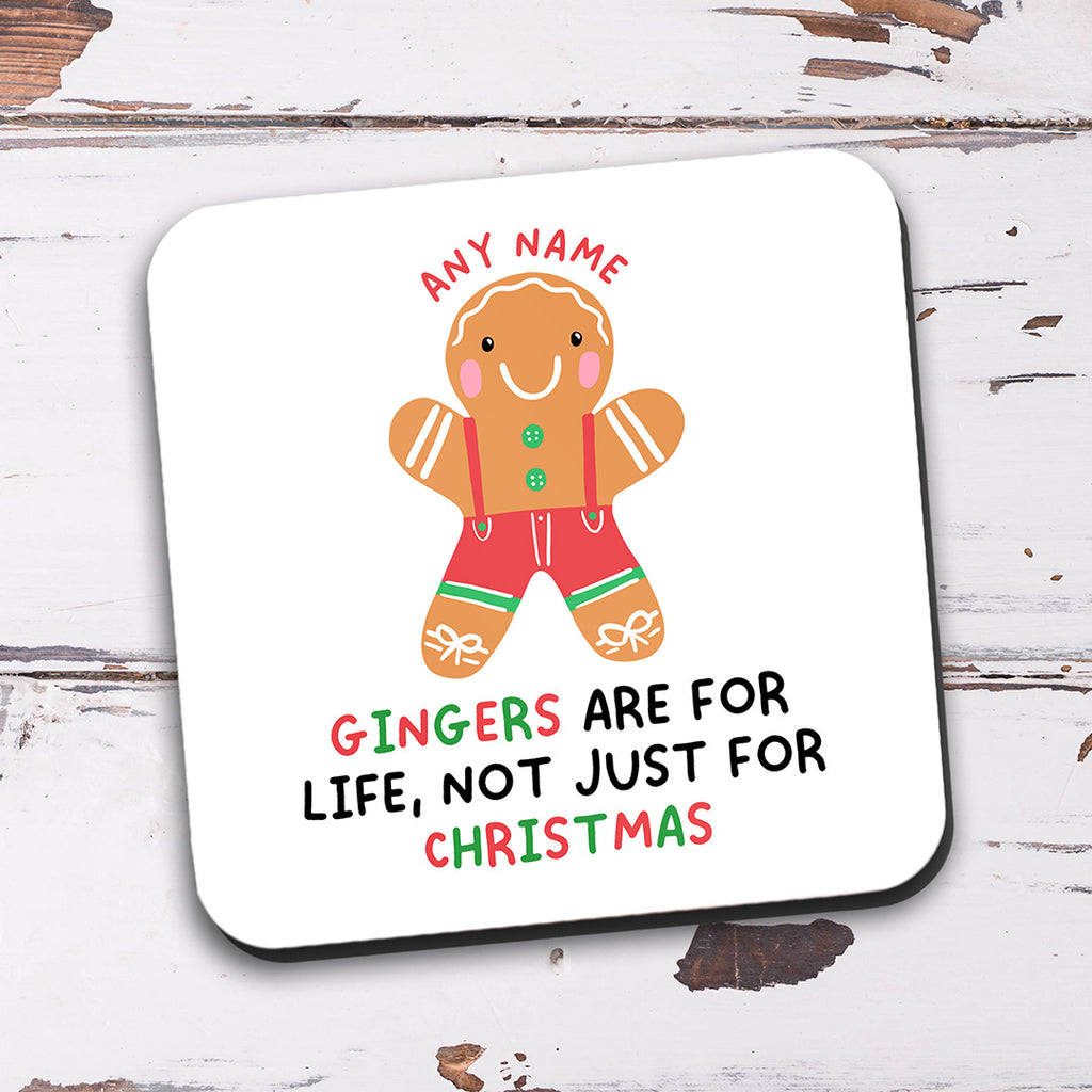 Personalised Christmas Mug - Gingers Are For Life