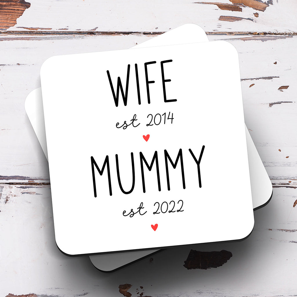 Personalised Coaster - Mummy Est