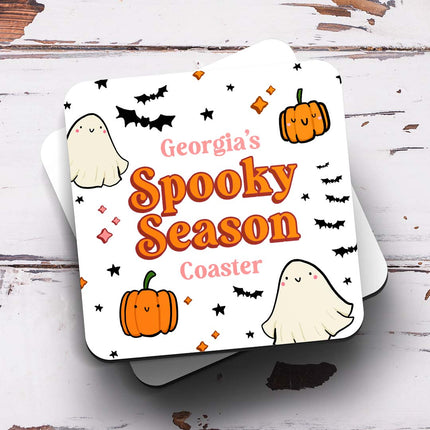 Personalised Coaster - Spooky Season - Arrow Gift Co