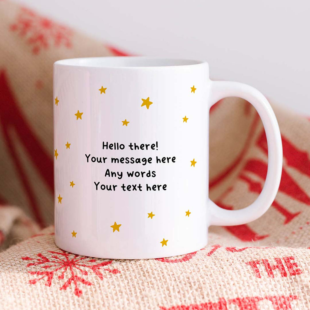 Personalised Christmas Mug - Boss Enough