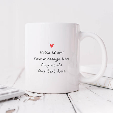 Personalised Message Mug - Arrow Gift Co