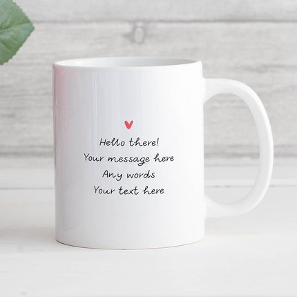 Personalised Message Mug - Arrow Gift Co