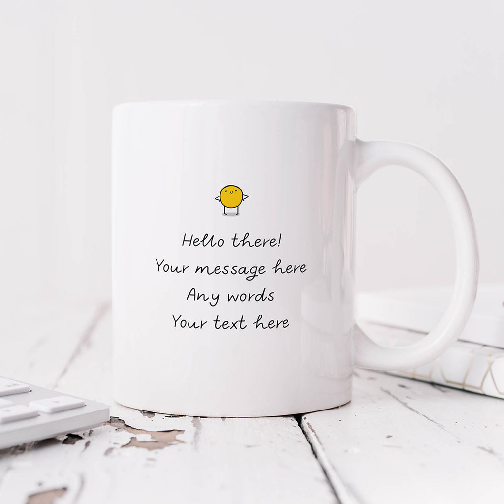 Personalised Mug - Happy On Monday