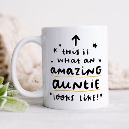 Personalised Amazing Auntie Mug - Arrow Gift Co