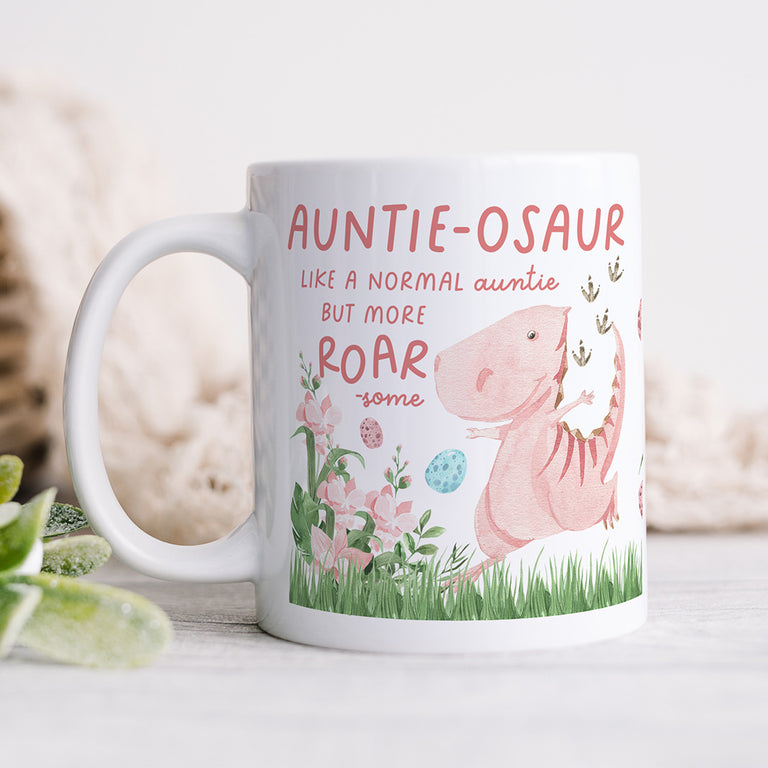 Personalised Mug - Auntie-osaur