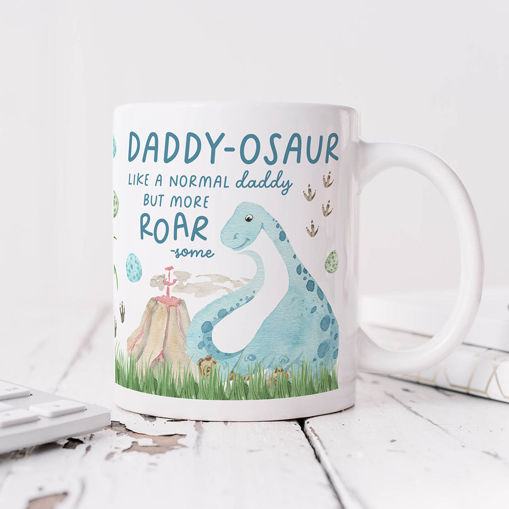 Personalised Mug - Daddy-osaur