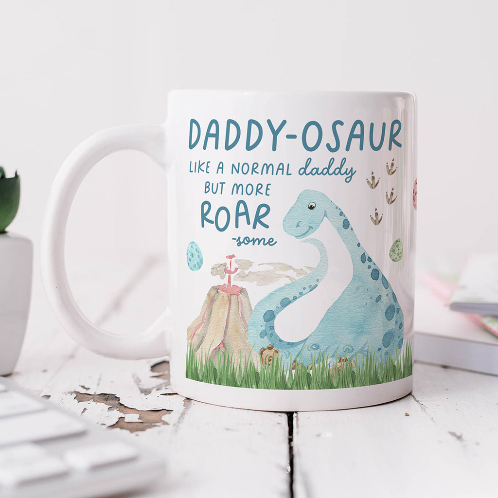 Personalised Mug - Daddy-osaur