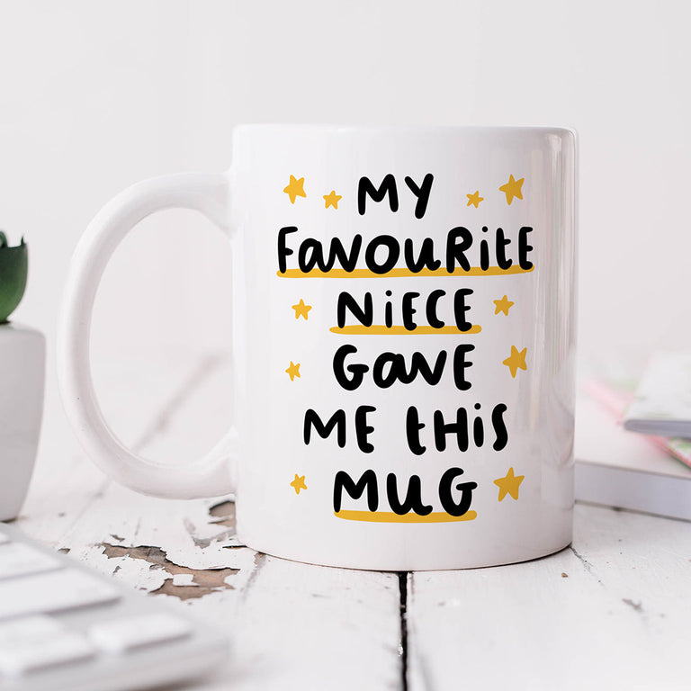 Personalised Mug - From Your Favourite Niece