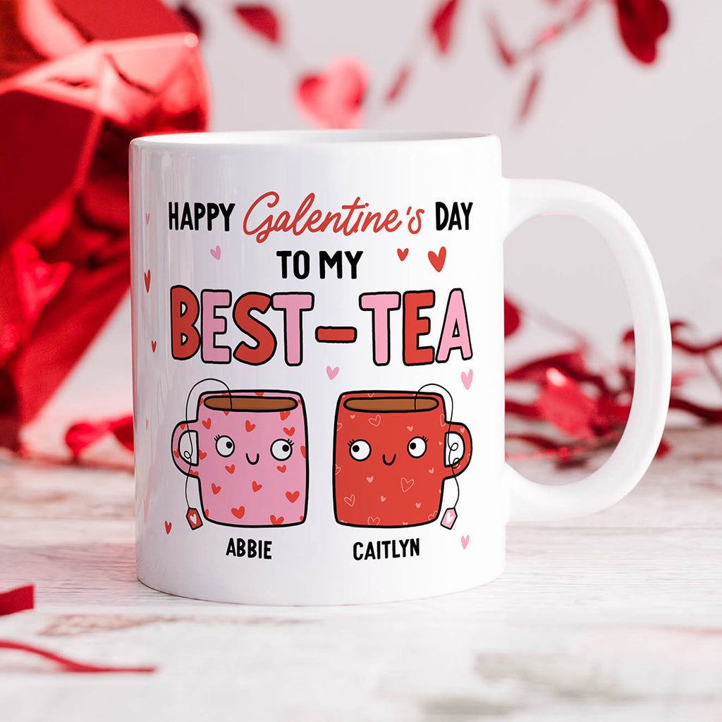 Personalised Mug - Galentine My Best-Tea