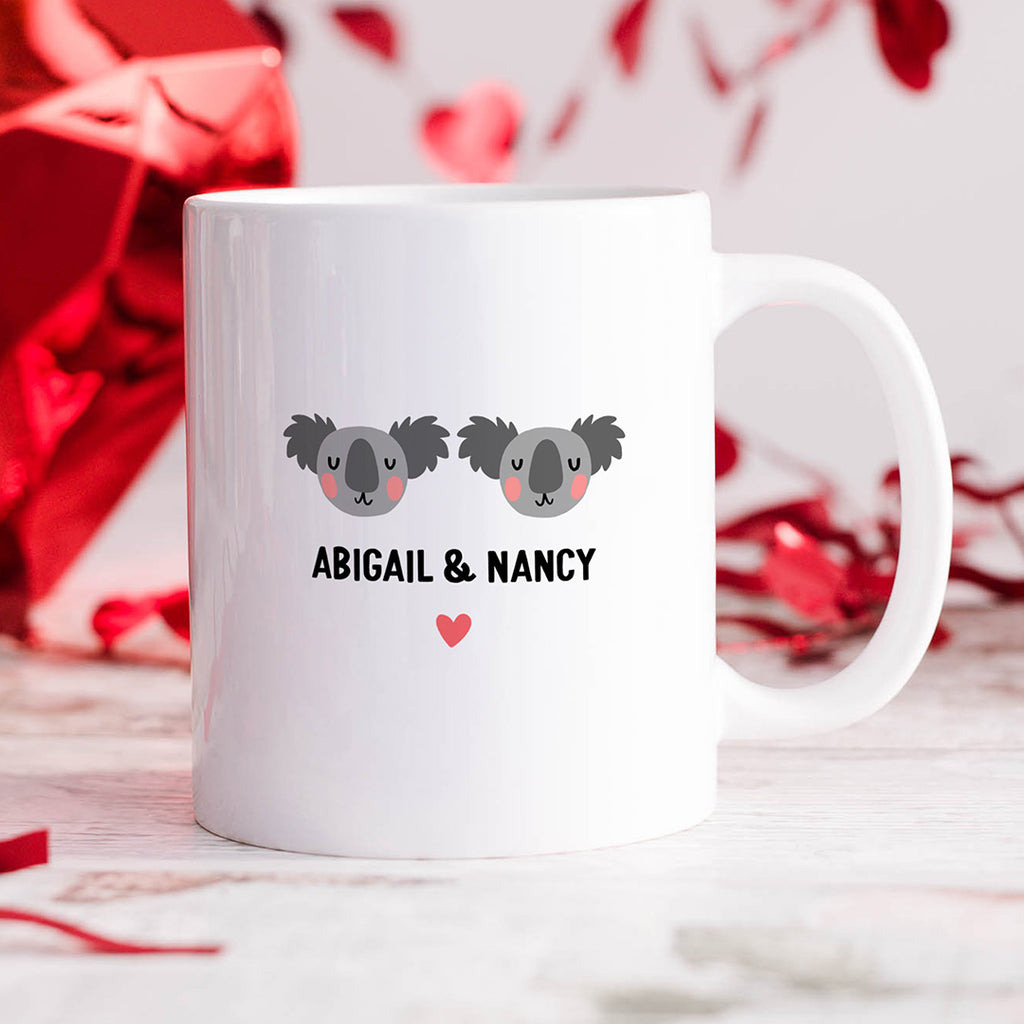 Personalised Mug - Koala Tea Galentine